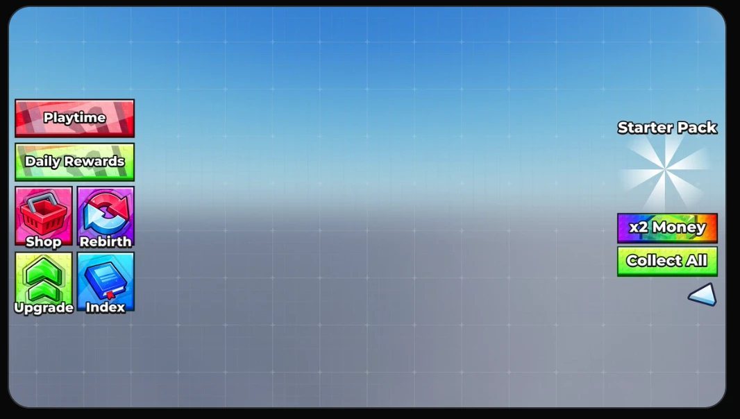 Main HUD buttons: reference
