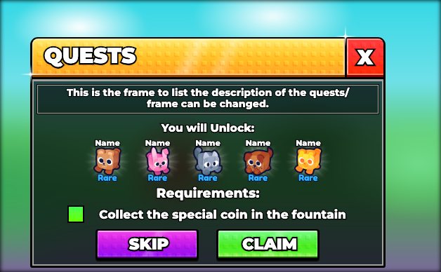 Quest card: HTML remake